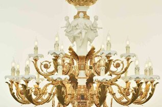 Parsa Lustre: Сияние Роскоши и Изысканности в Бронзовых Люстрах